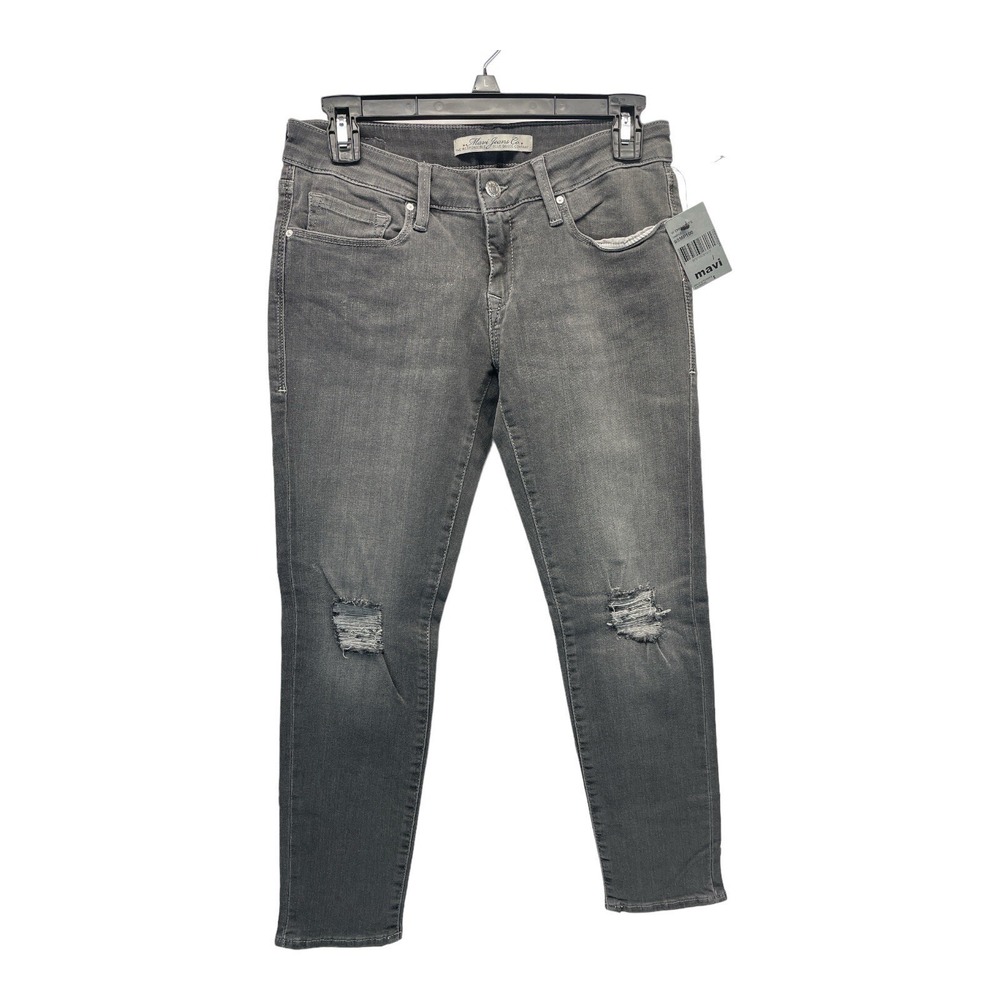 Mavi‎ Women's 27/26 Gray 4p Distressed Jean Pants